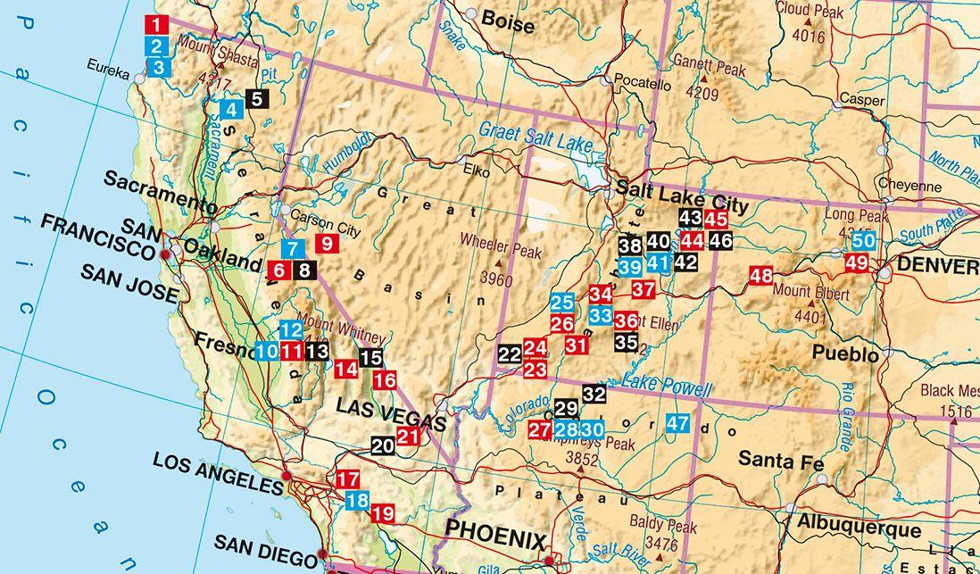 Beispielinhalt (Bild) USA - Südwesten