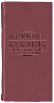 Vorderes Coverbild Morning And Evening - Matt Burgundy