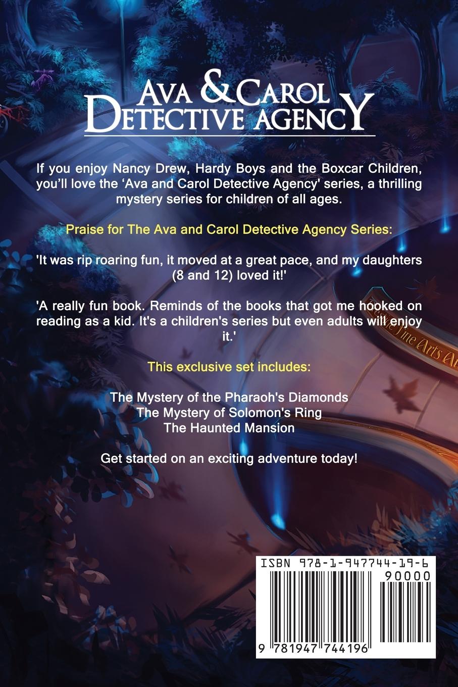 Rückseitencover Ava & Carol Detective Agency (Books 1-3)