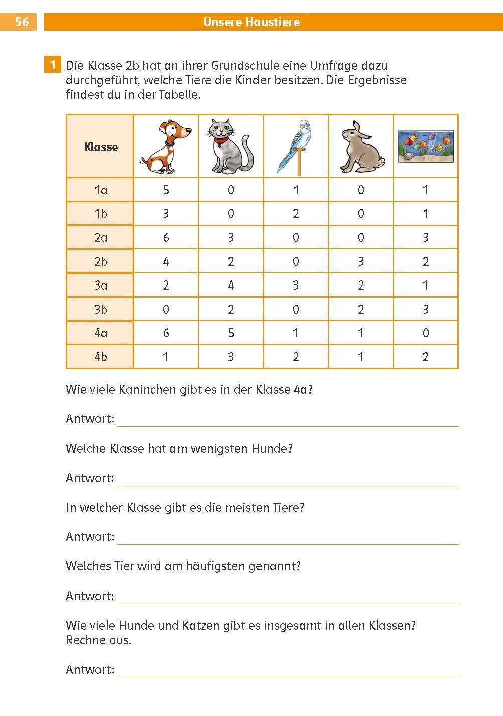 Beispielinhalt (Bild) Die Mathe-Helden Knobelaufgaben für Mathe-Helden 2. Klasse