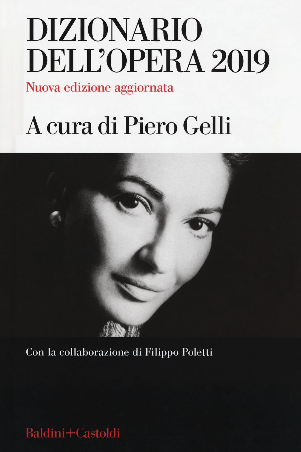 Vorderes Coverbild Dizionario dell'opera 2019