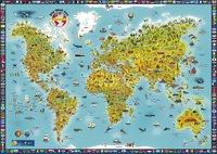 Vorderes Coverbild MARCO POLO Panorama Kinderweltkarte plano 1:0
