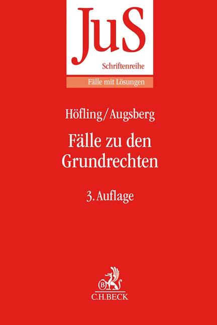 Vorderes Coverbild Fälle zu den Grundrechten