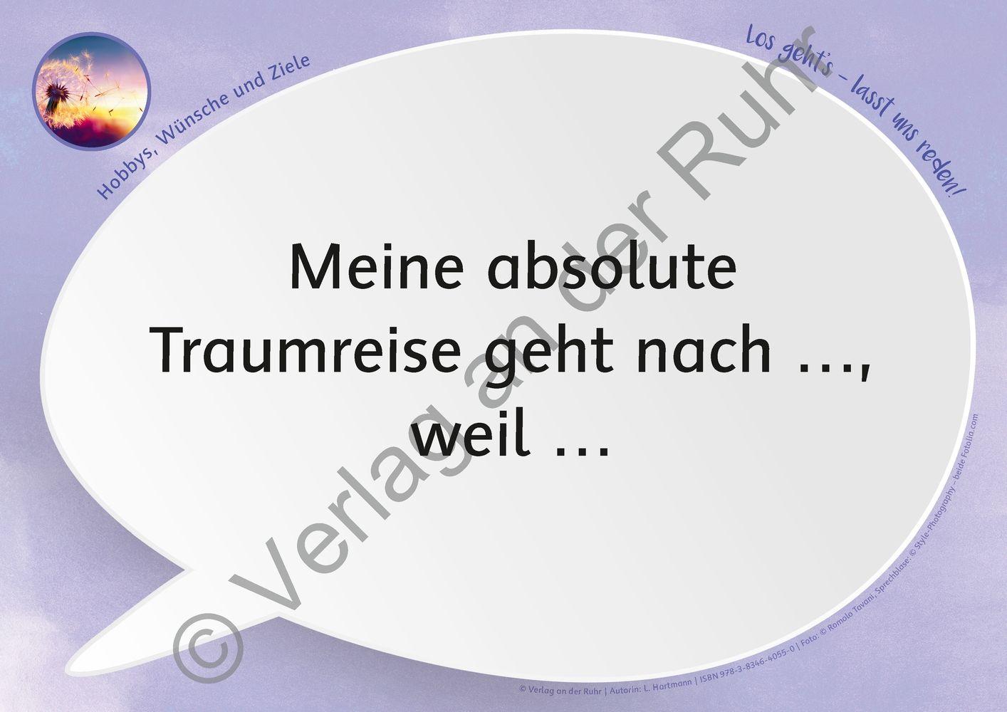 Beispielinhalt (Bild) Los geht's - lasst uns reden!