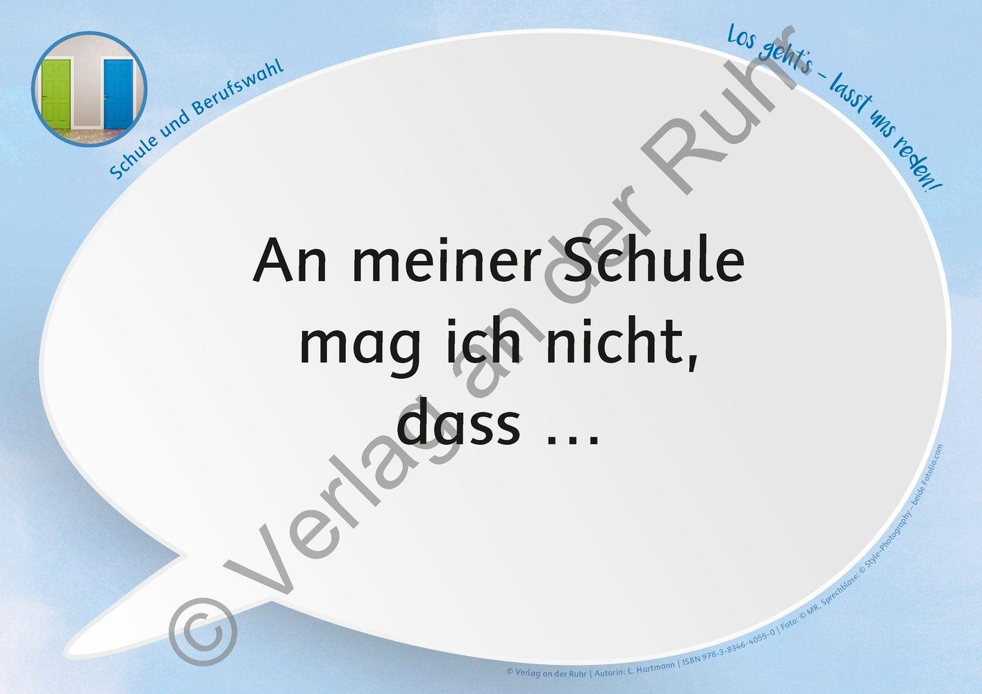 Beispielinhalt (Bild) Los geht's - lasst uns reden!