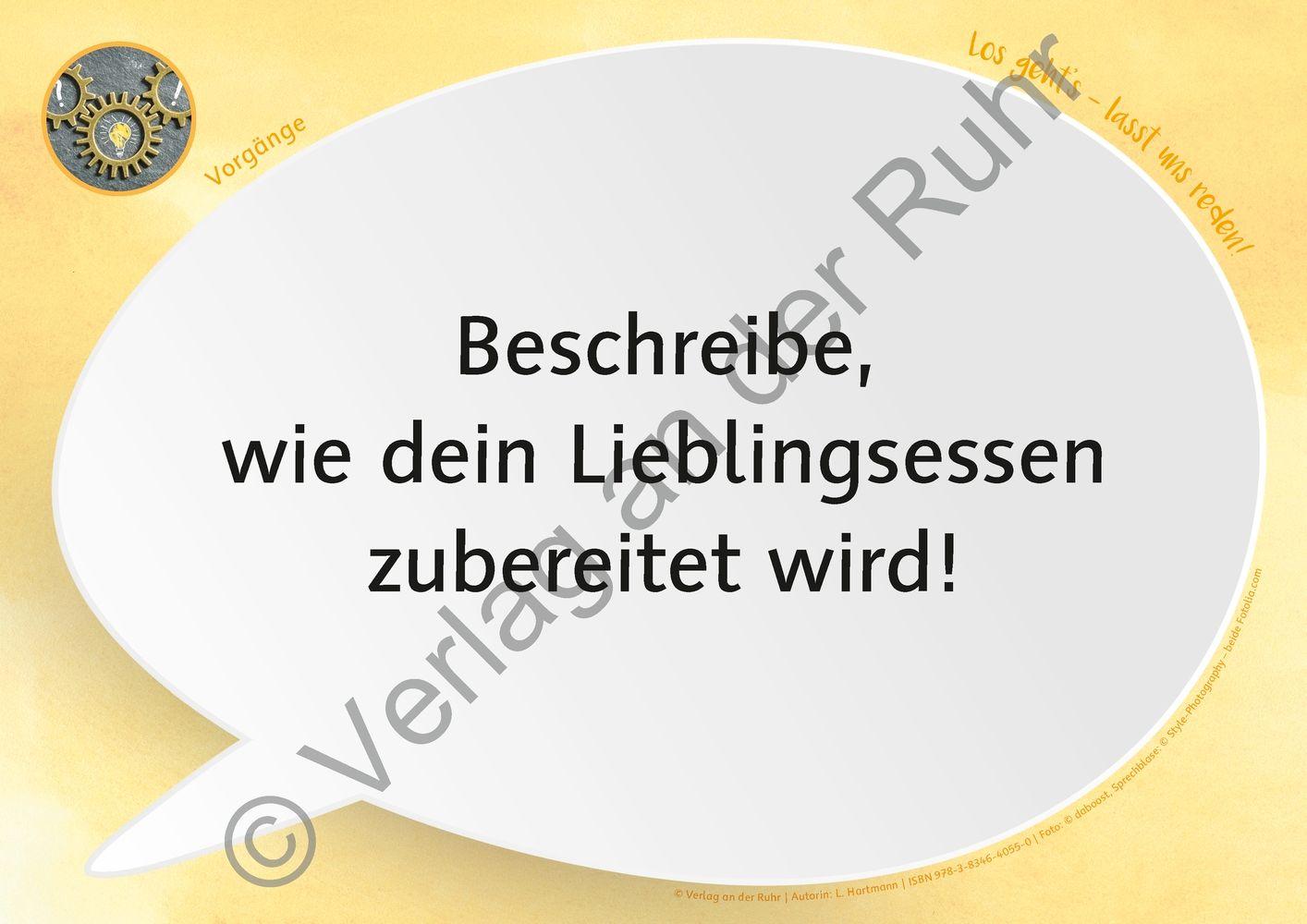 Beispielinhalt (Bild) Los geht's - lasst uns reden!