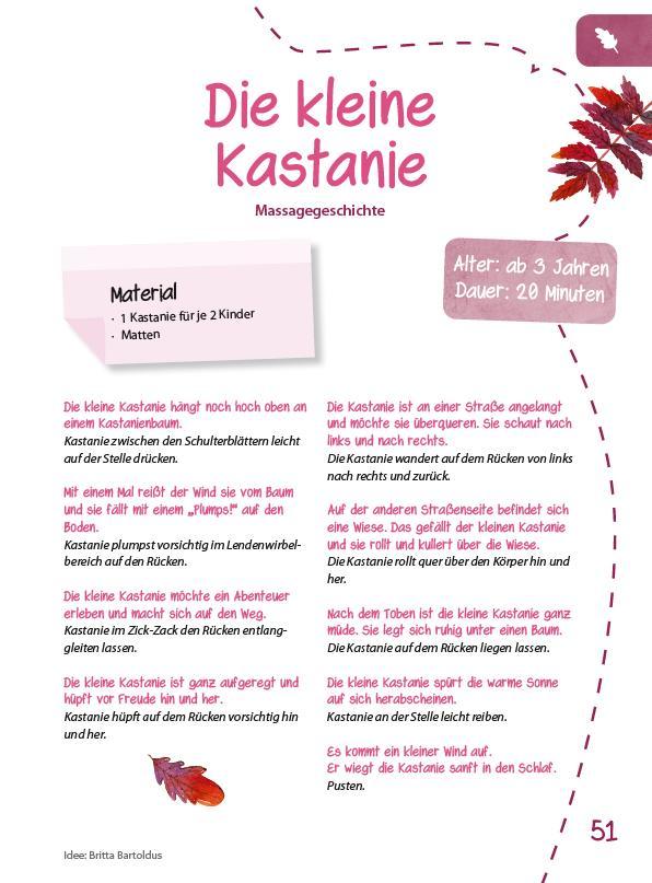 Beispielinhalt (Bild) Das Kita-Jahreszeitenbuch