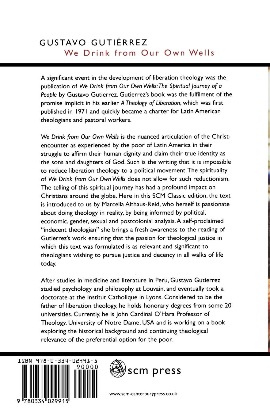 Rückseitencover We Drink from Our Own Wells