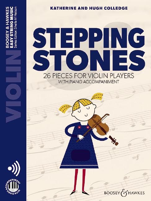 Vorderes Coverbild Stepping Stones. Violine und Klavier