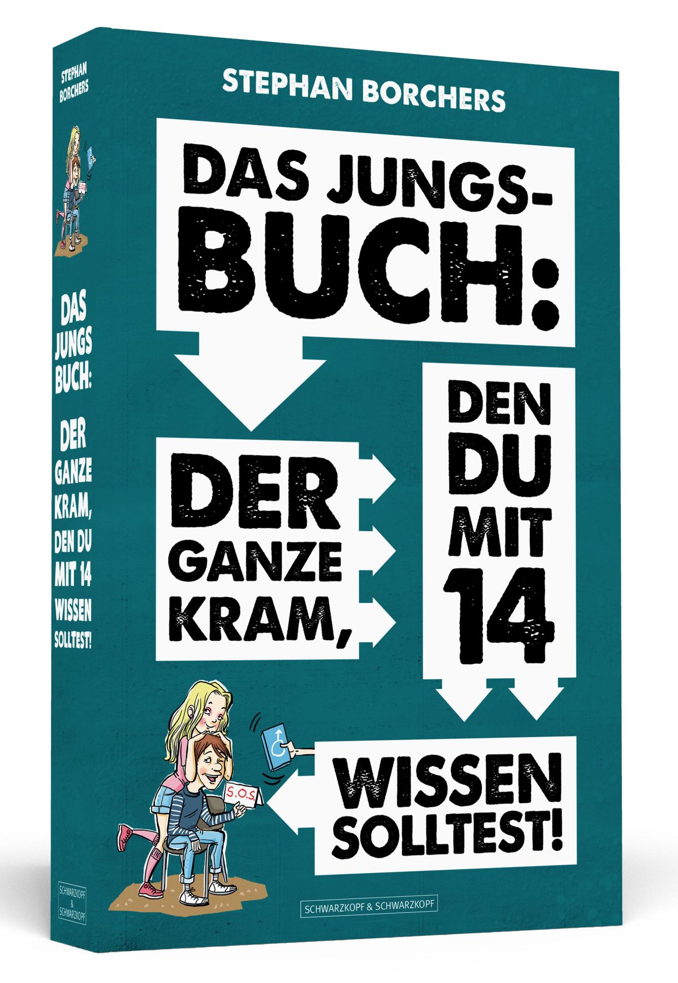 Vorderes Coverbild Das Jungs-Buch: Der ganze Kram, den du mit 14 wissen solltest