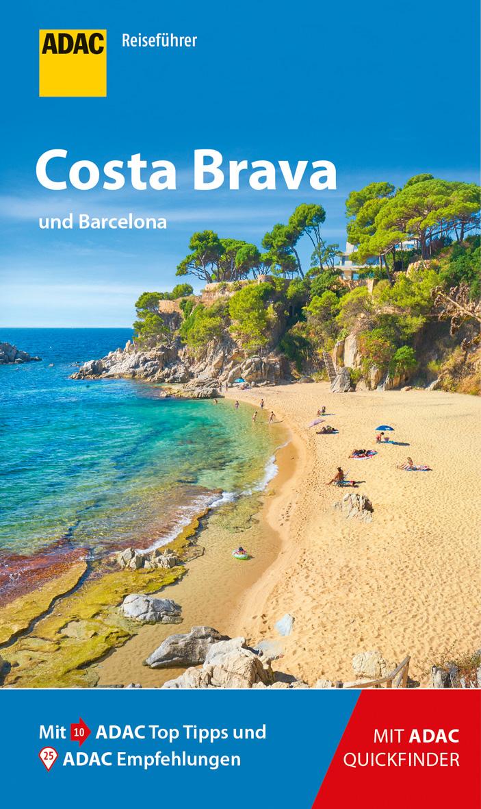 Vorderes Coverbild ADAC Reiseführer Costa Brava und Barcelona