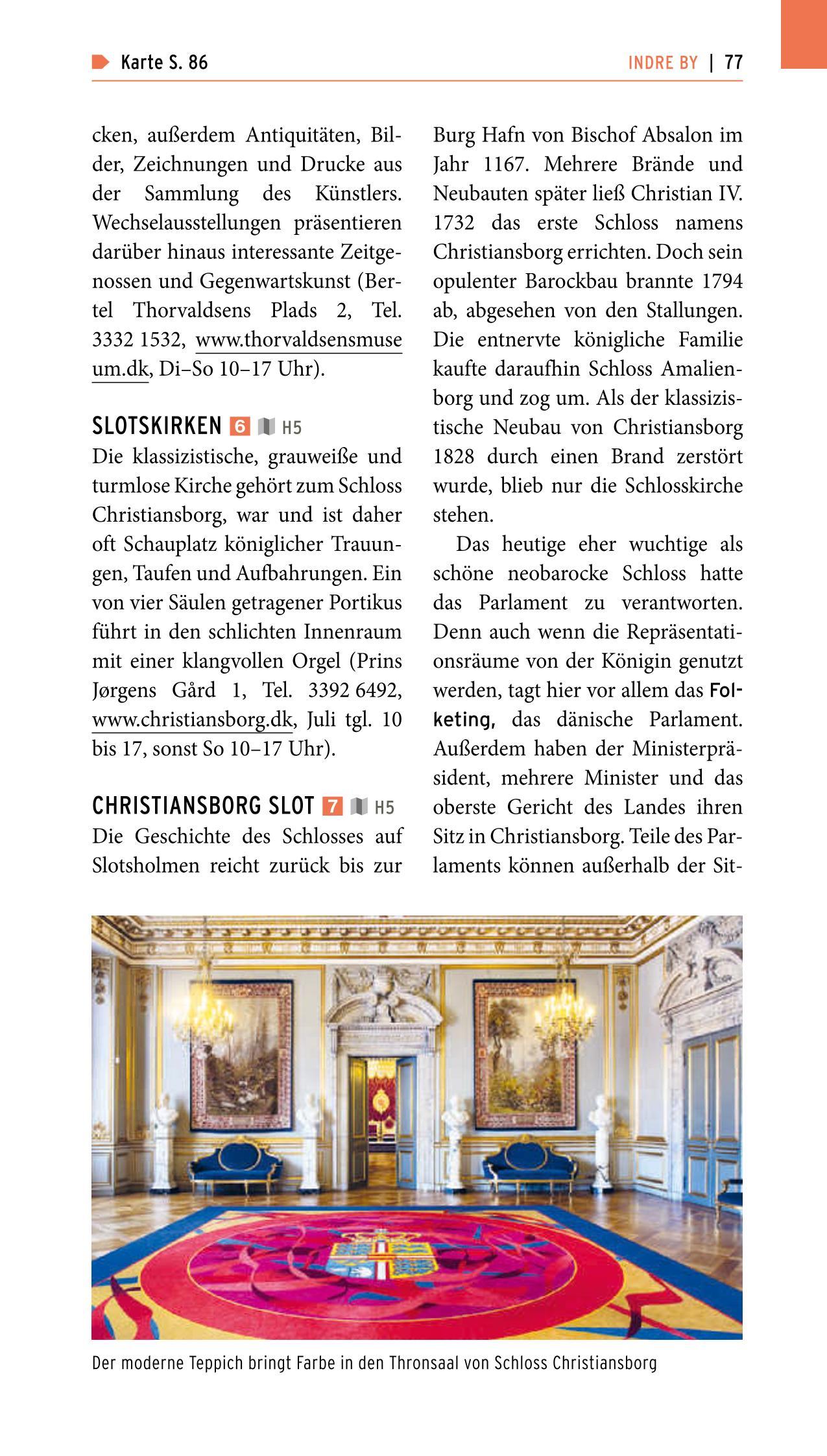 Beispielinhalt (Bild) POLYGLOTT on tour Reiseführer Kopenhagen