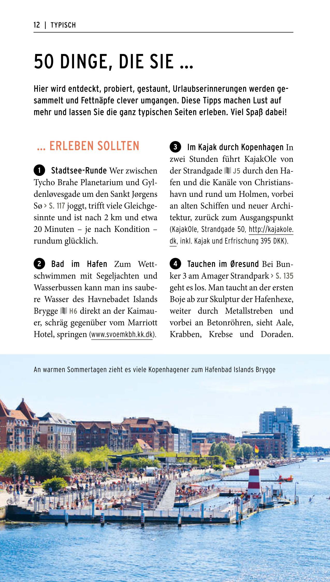 Beispielinhalt (Bild) POLYGLOTT on tour Reiseführer Kopenhagen