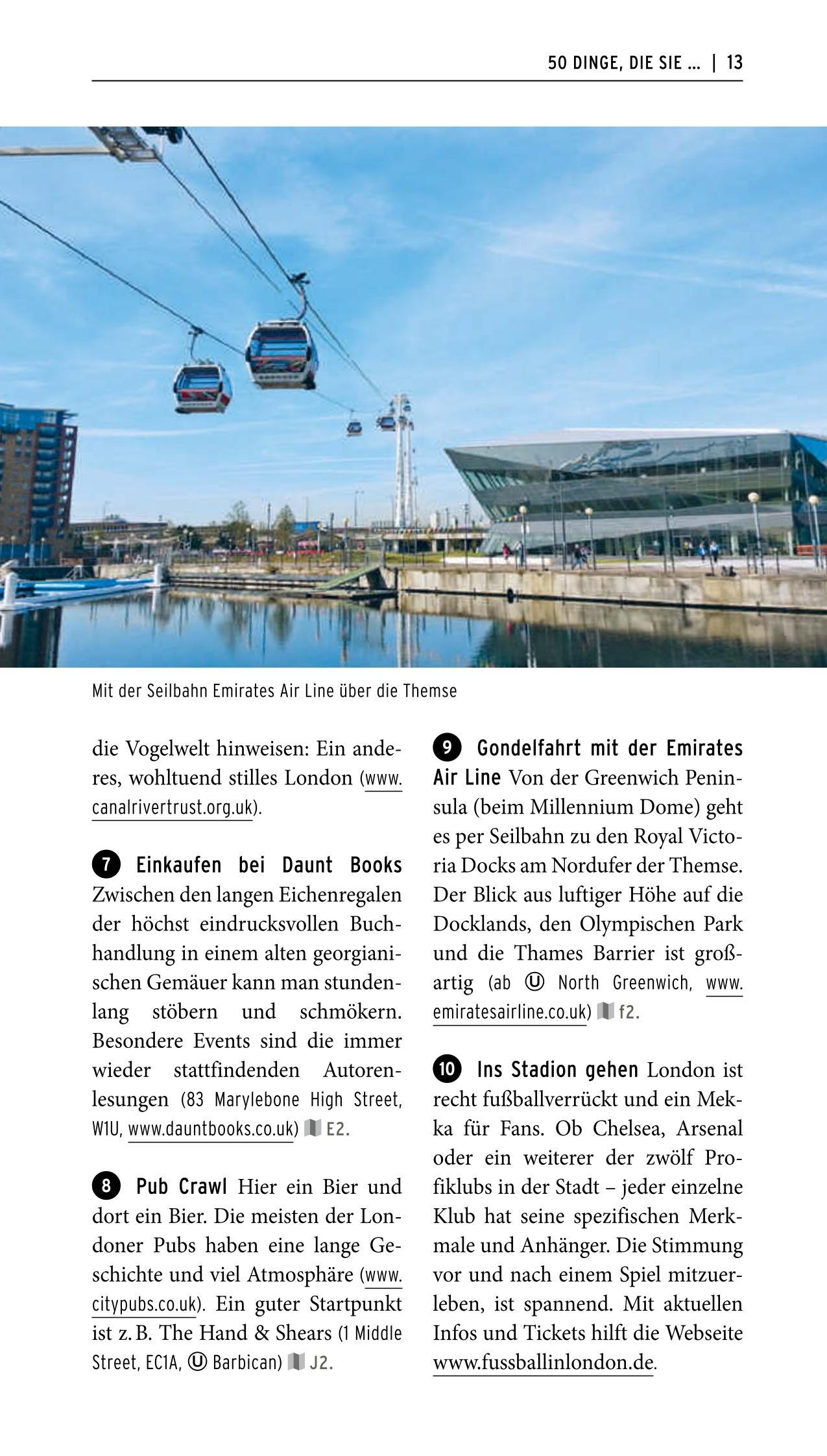 Beispielinhalt (Bild) POLYGLOTT on tour Reiseführer London