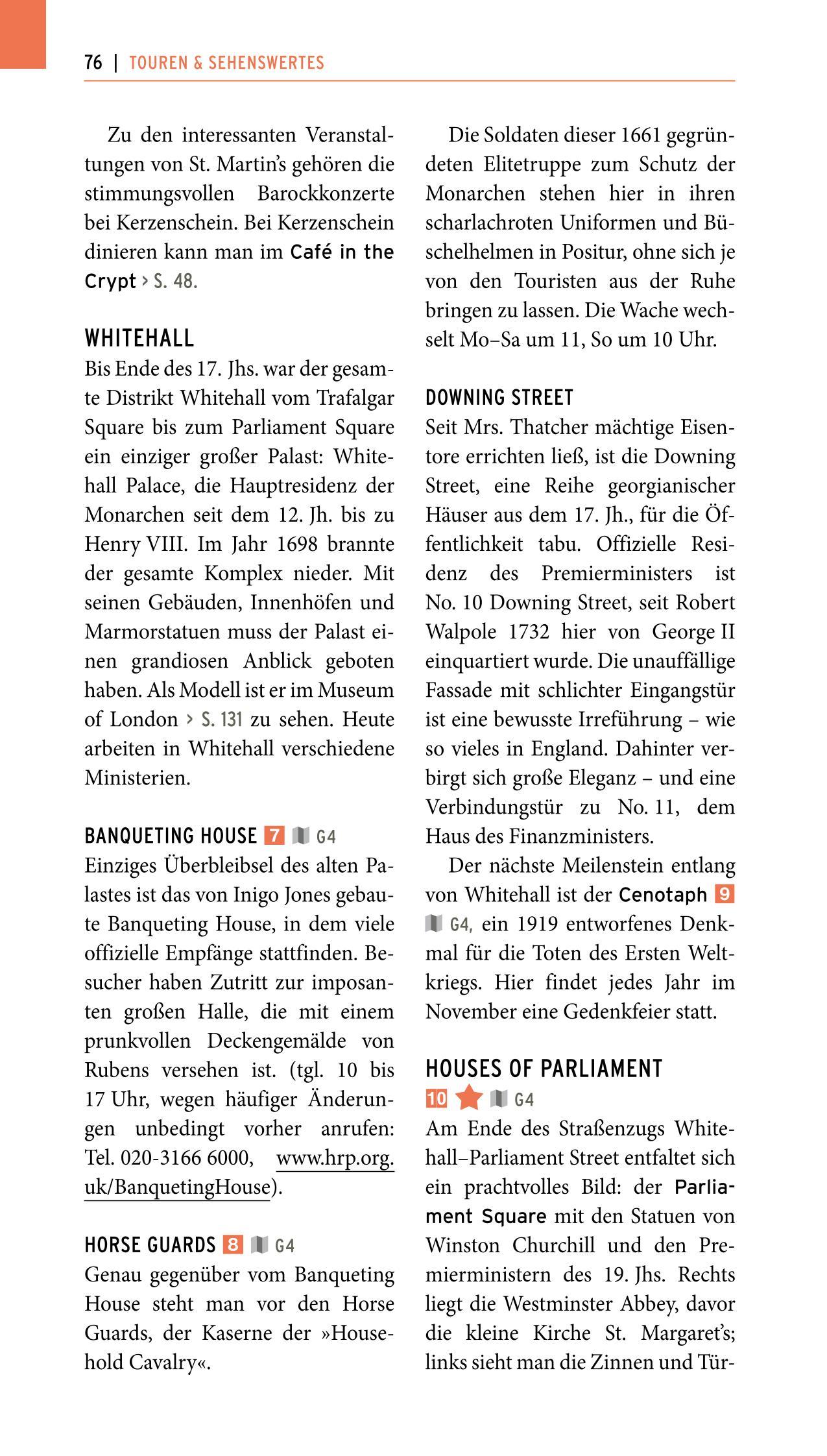 Beispielinhalt (Bild) POLYGLOTT on tour Reiseführer London