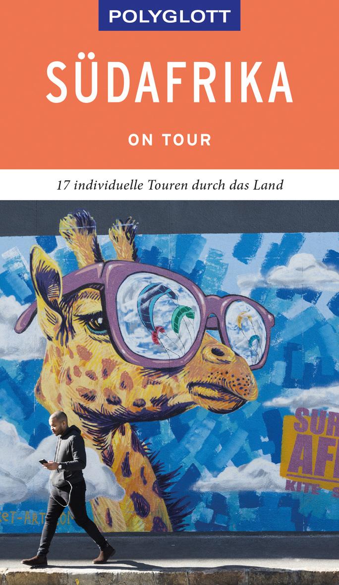 Vorderes Coverbild POLYGLOTT on tour Reiseführer Südafrika