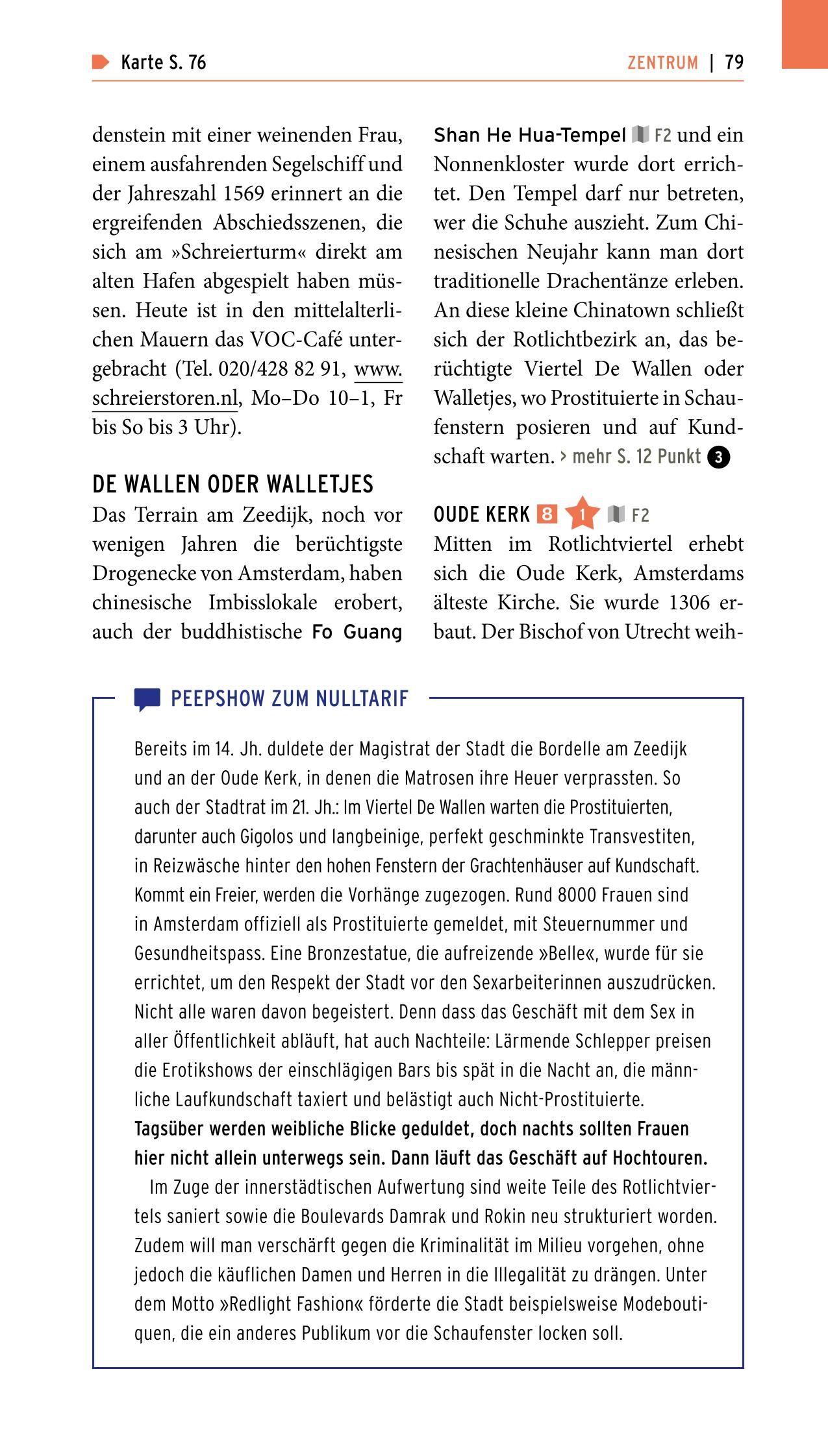 Beispielinhalt (Bild) POLYGLOTT on tour Reiseführer Amsterdam