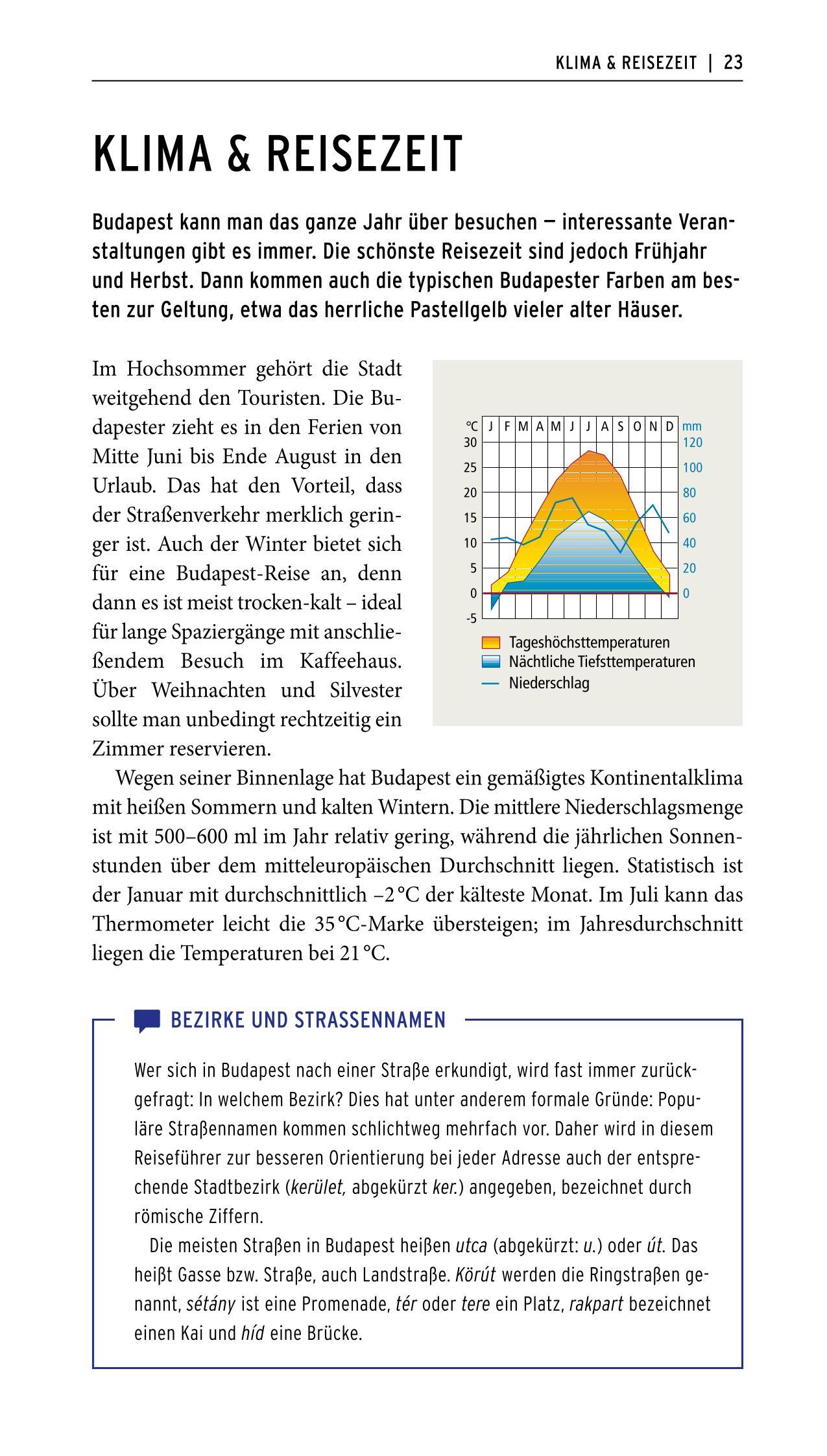 Beispielinhalt (Bild) POLYGLOTT on tour Reiseführer Budapest