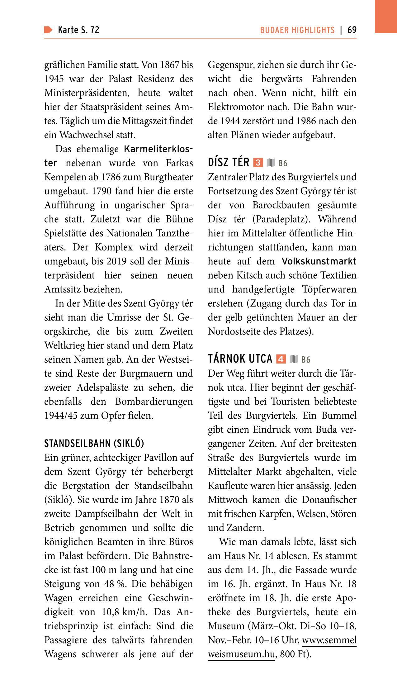 Beispielinhalt (Bild) POLYGLOTT on tour Reiseführer Budapest