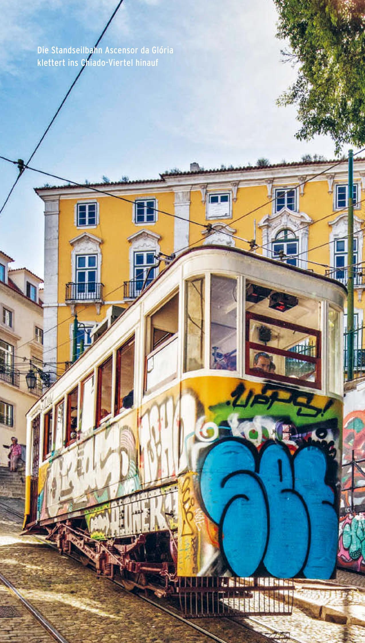 Beispielinhalt (Bild) POLYGLOTT on tour Reiseführer Lissabon