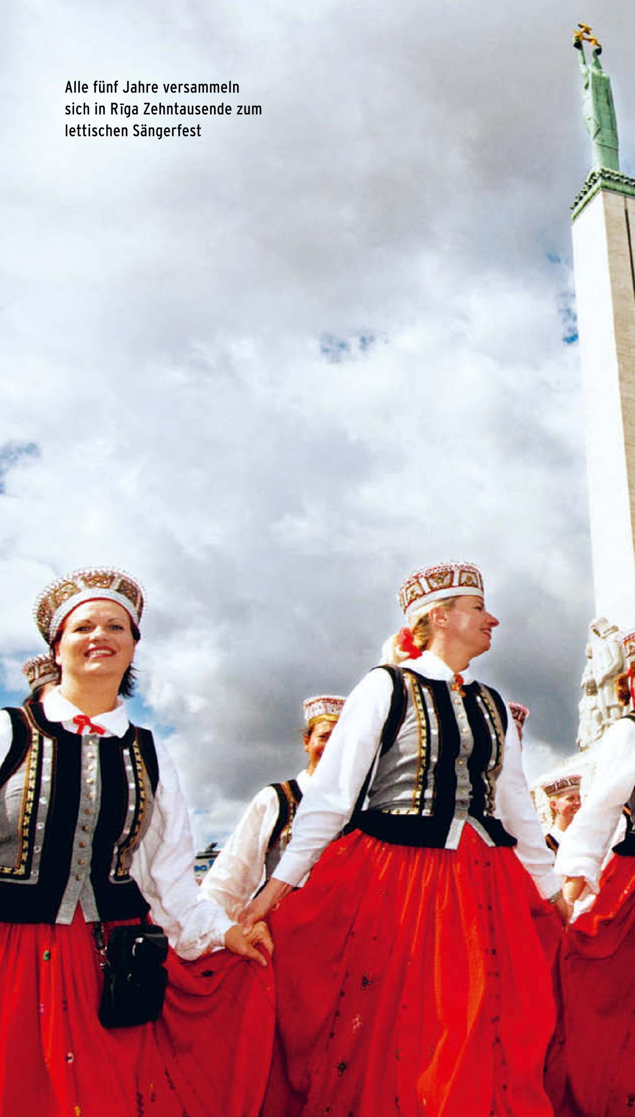 Beispielinhalt (Bild) POLYGLOTT on tour Reiseführer Baltikum