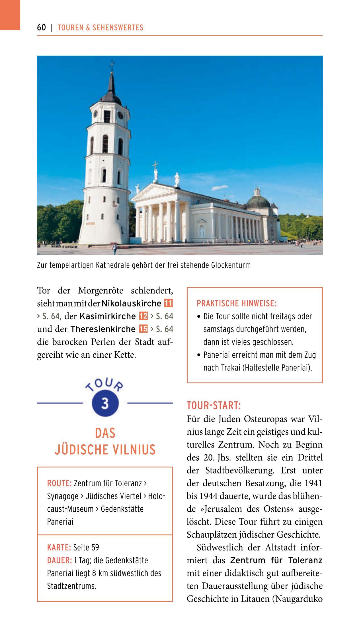 Beispielinhalt (Bild) POLYGLOTT on tour Reiseführer Baltikum