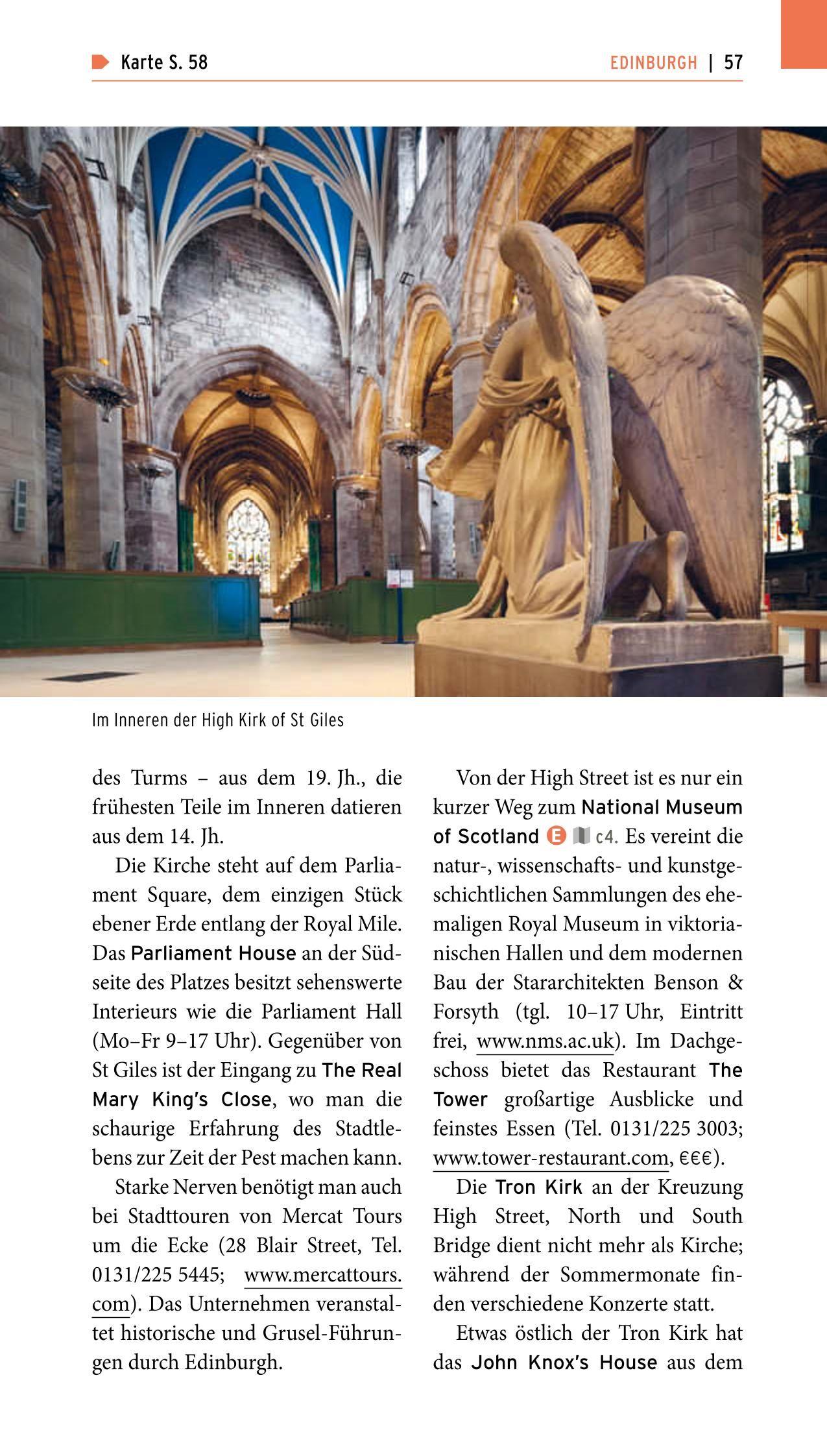 Beispielinhalt (Bild) POLYGLOTT on tour Reiseführer Schottland