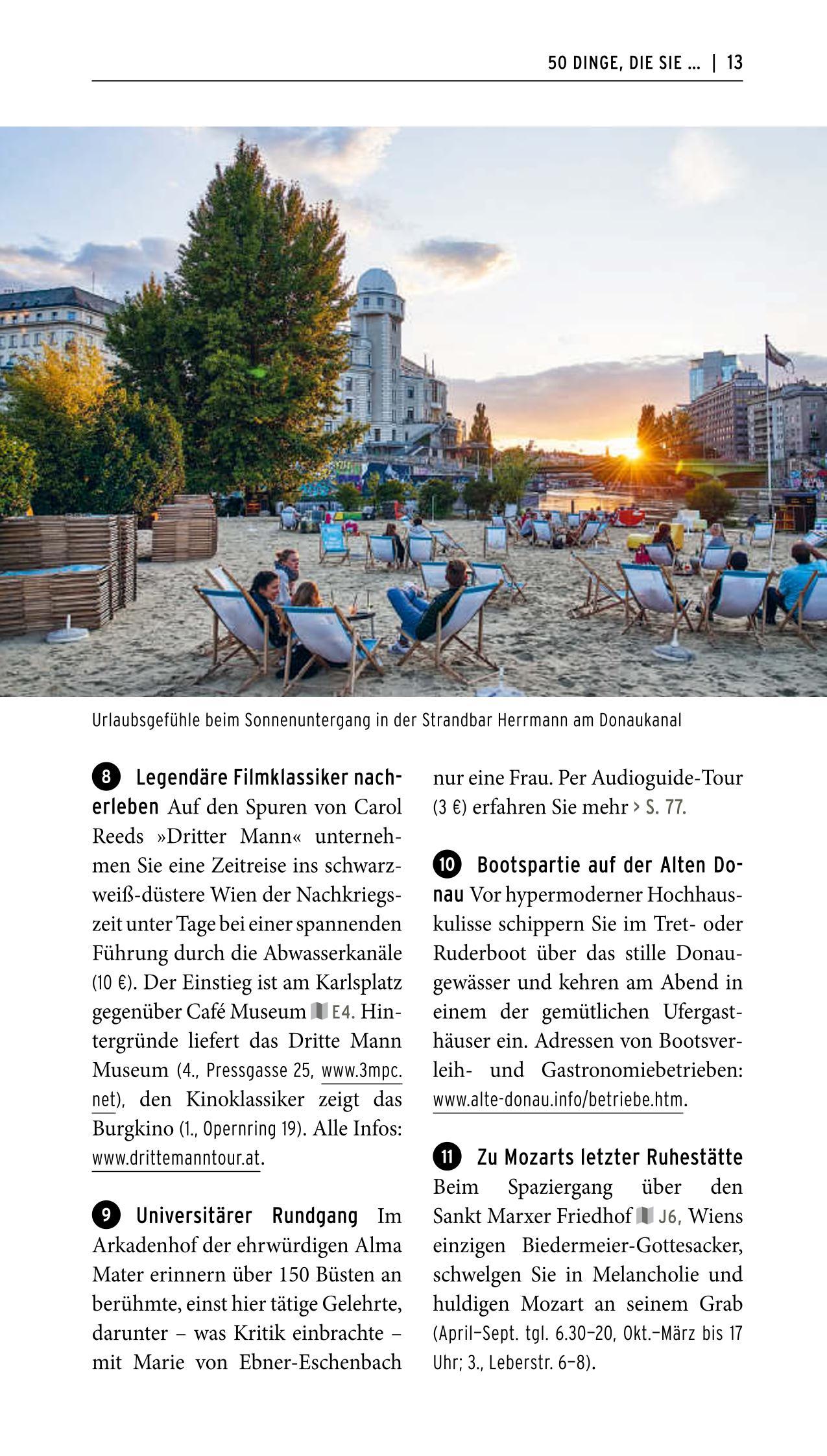 Beispielinhalt (Bild) POLYGLOTT on tour Reiseführer Wien