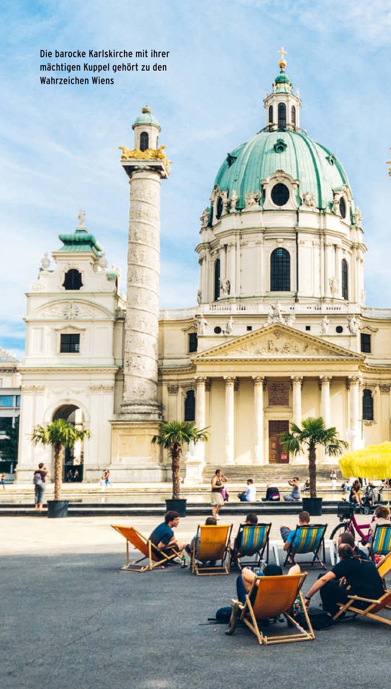 Beispielinhalt (Bild) POLYGLOTT on tour Reiseführer Wien