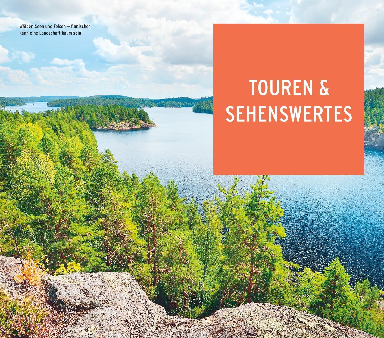 Beispielinhalt (Bild) POLYGLOTT on tour Reiseführer Finnland