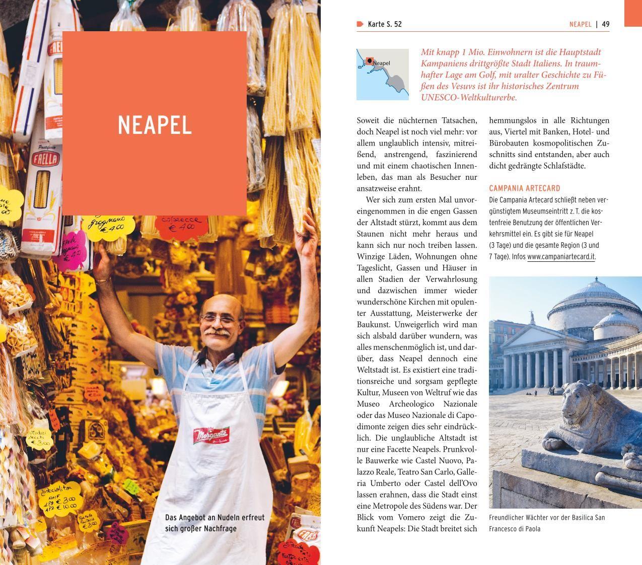 Beispielinhalt (Bild) POLYGLOTT on tour Reiseführer Golf von Neapel