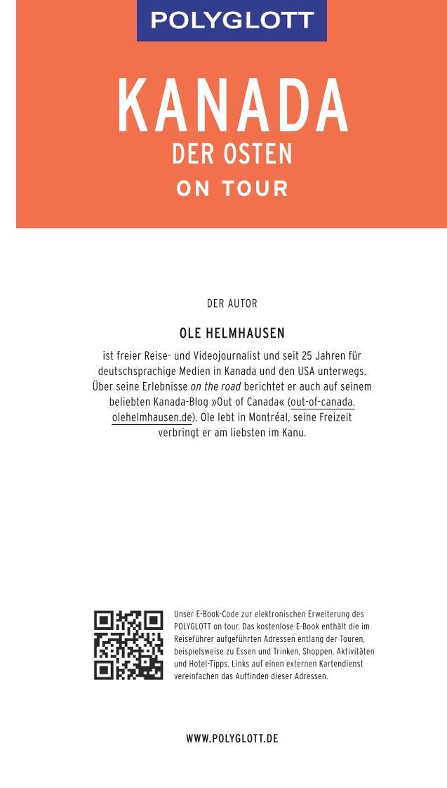Beispielinhalt (Bild) POLYGLOTT on tour Reiseführer Kanada - Der Osten