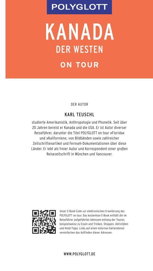 Beispielinhalt (Bild) POLYGLOTT on tour Reiseführer Kanada - Der Westen