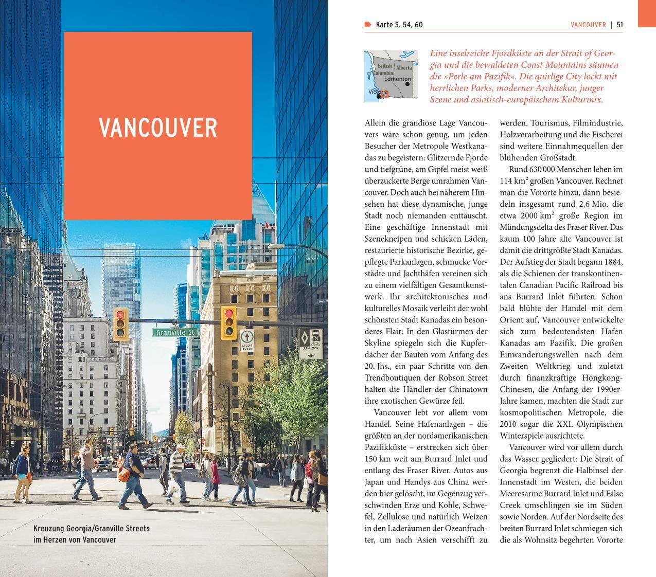 Beispielinhalt (Bild) POLYGLOTT on tour Reiseführer Kanada - Der Westen