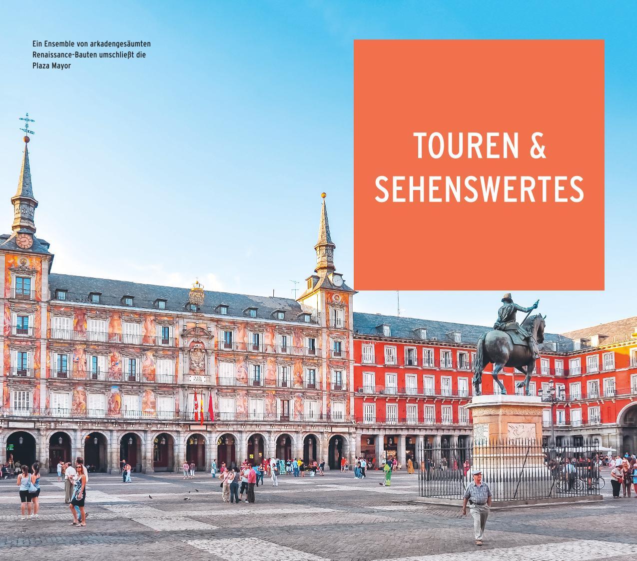 Beispielinhalt (Bild) POLYGLOTT on tour Reiseführer Madrid