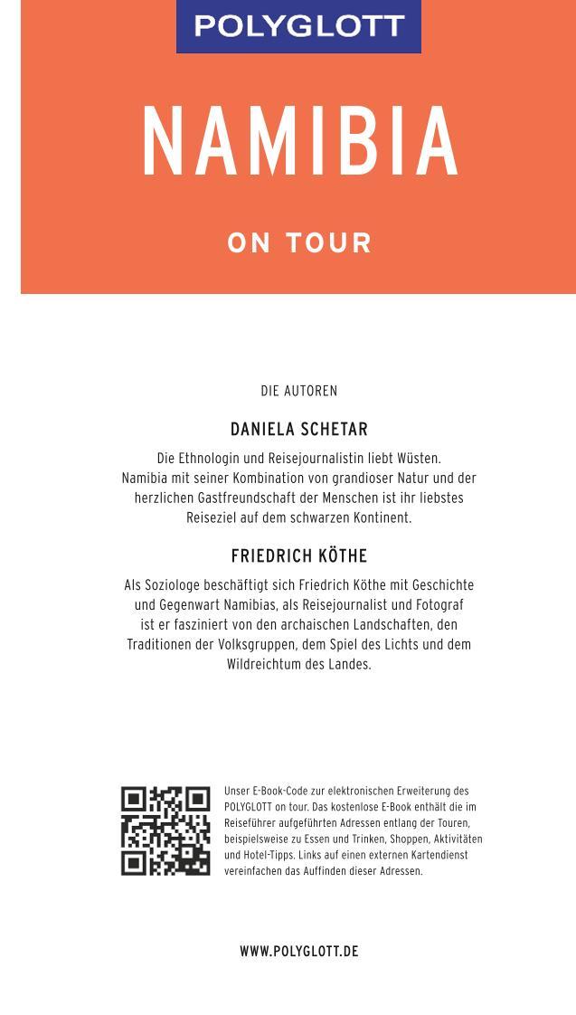 Beispielinhalt (Bild) POLYGLOTT on tour Reiseführer Namibia