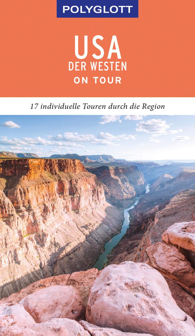 Vorderes Coverbild POLYGLOTT on tour Reiseführer USA - Der Westen
