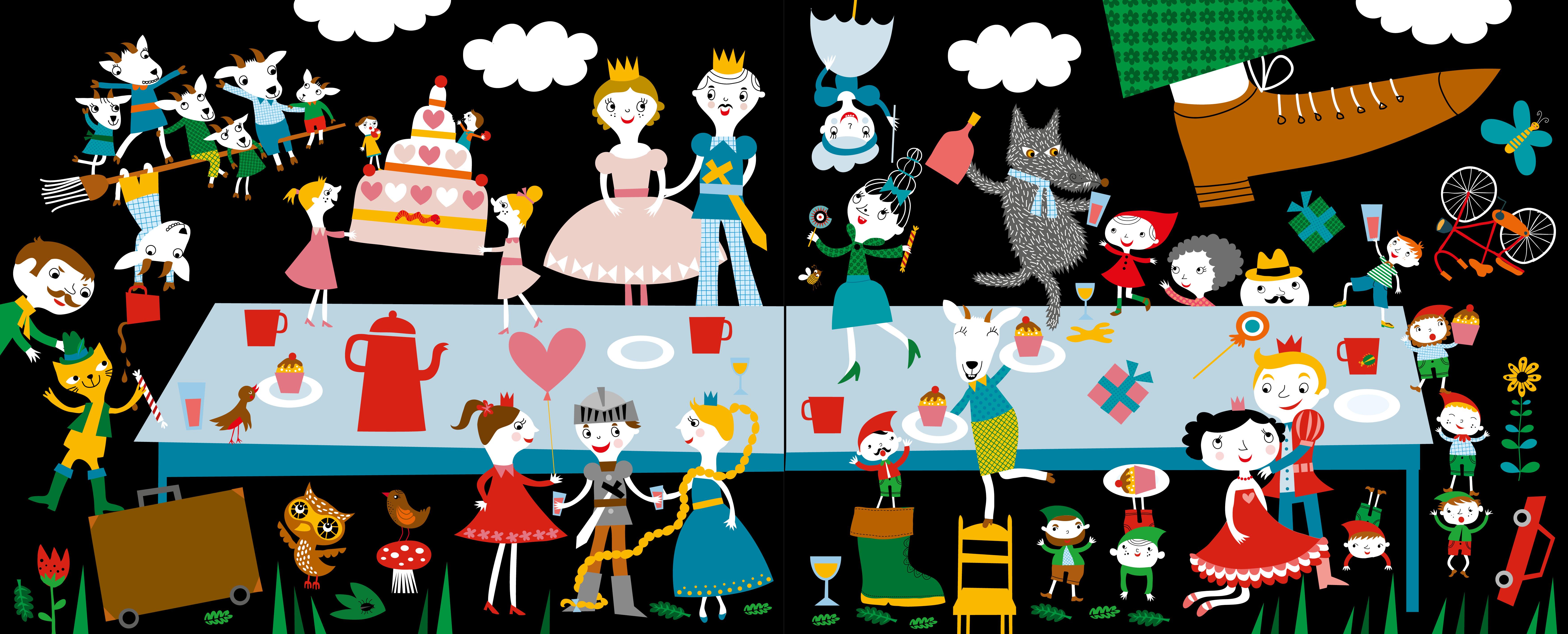 Beispielinhalt (Bild) Mein märchenhaftes Suchbilderbuch