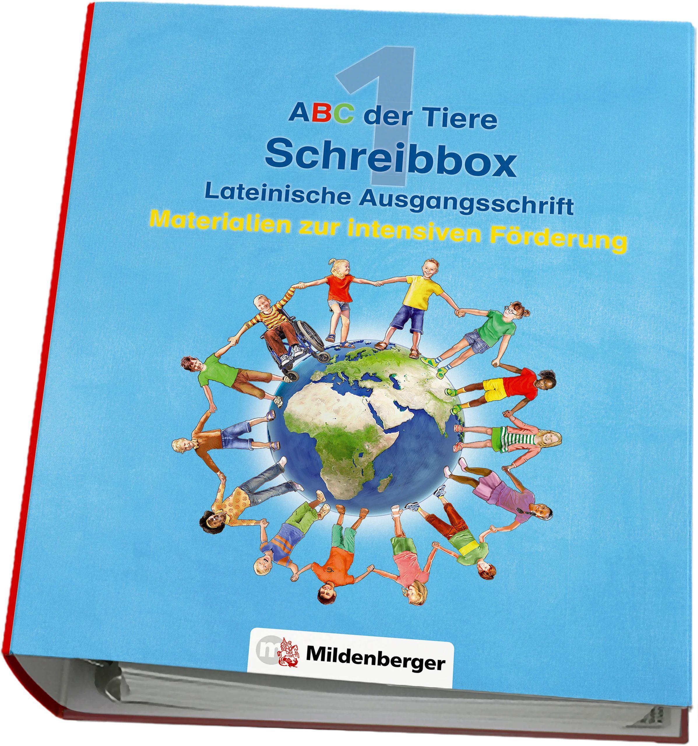 Vorderes Coverbild ABC der Tiere - Schreibbox, Lateinische Ausgangsschrift