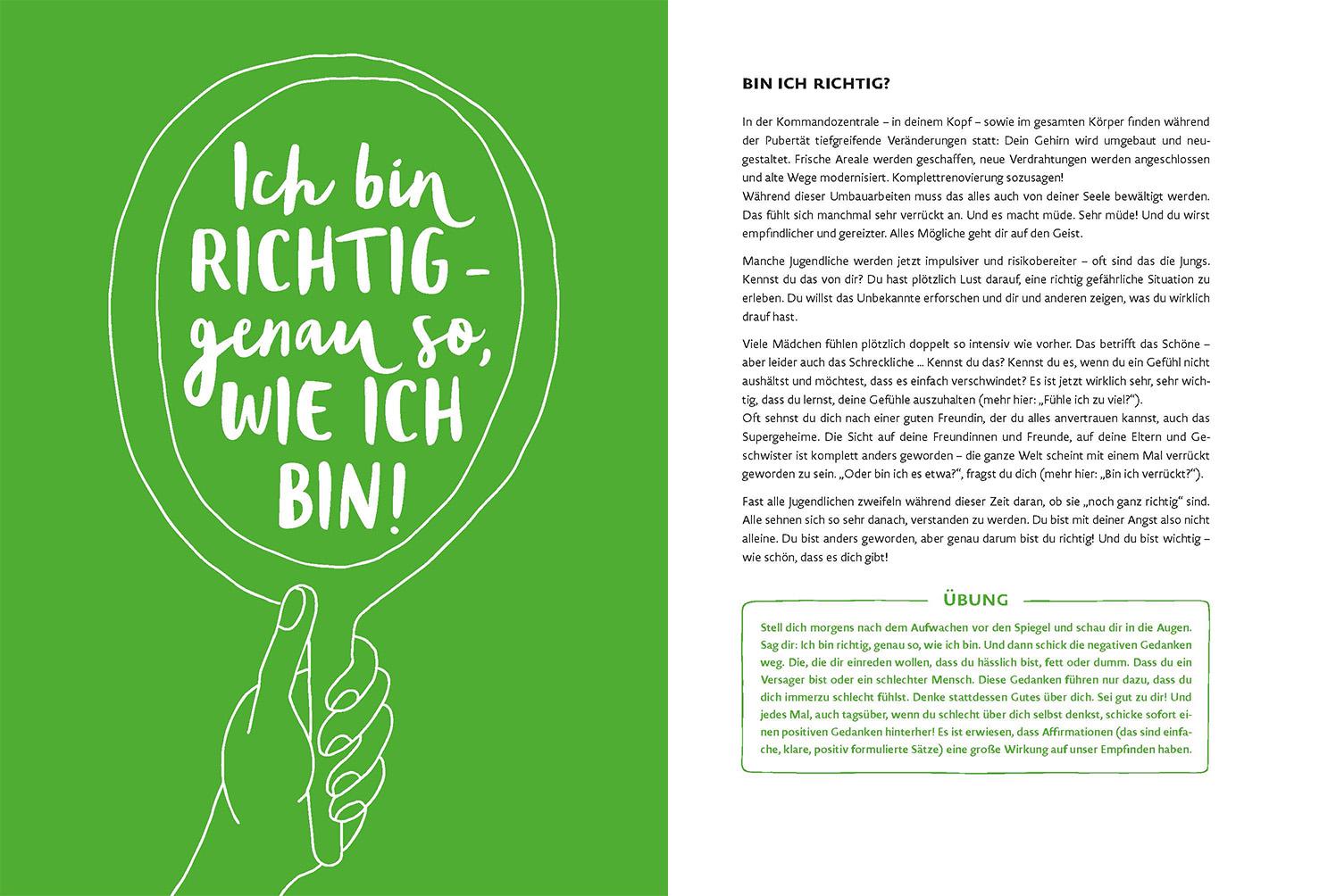 Beispielinhalt (Bild) Bin ich richtig?