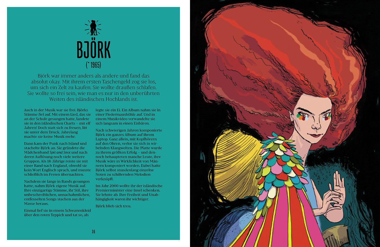 Beispielinhalt (Bild) Stories for Kids Who Dare to be Different - Vom Mut, anders zu sein