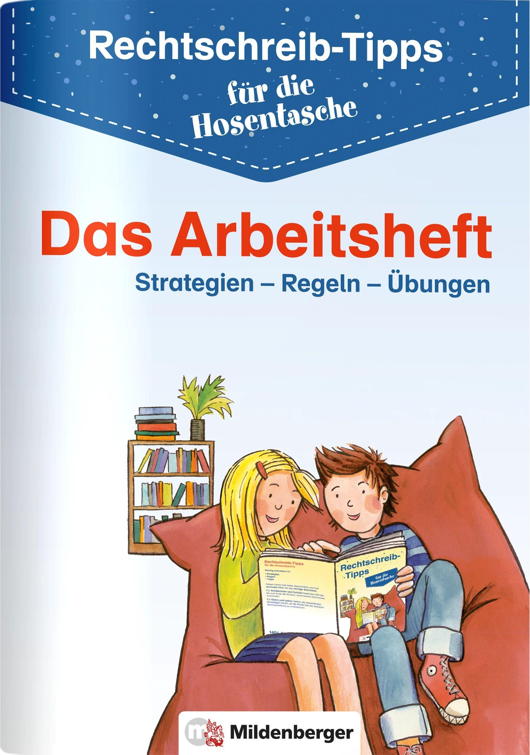 Vorderes Coverbild Rechtschreib-Tipps für die Hosentasche - Das Arbeitsheft