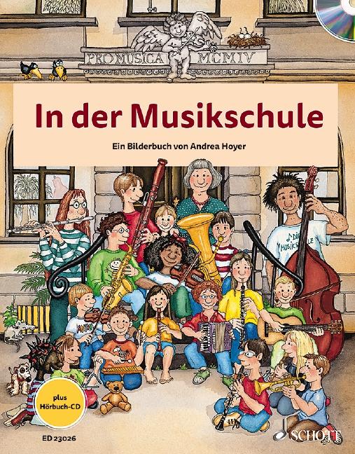 Vorderes Coverbild In der Musikschule.  Ausgabe mit CD