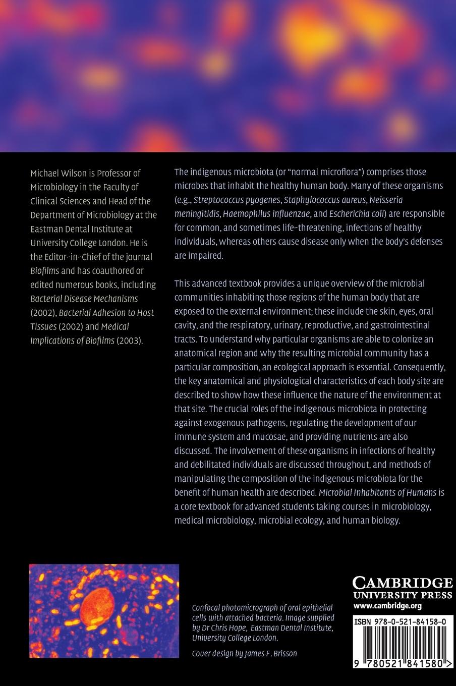 Rückseitencover Microbial Inhabitants of Humans