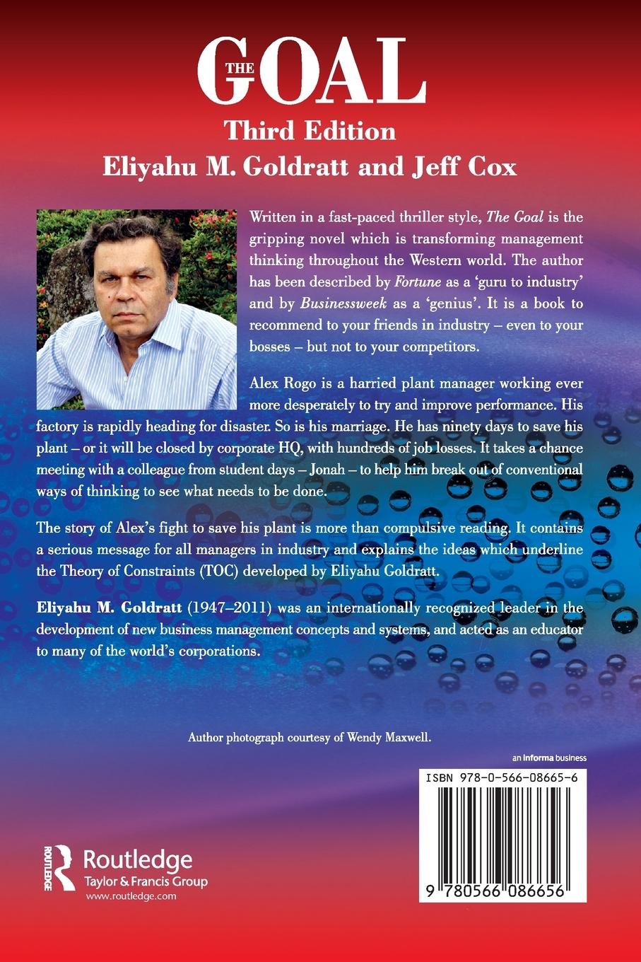 Rückseitencover The Goal: A Process of Ongoing Improvement