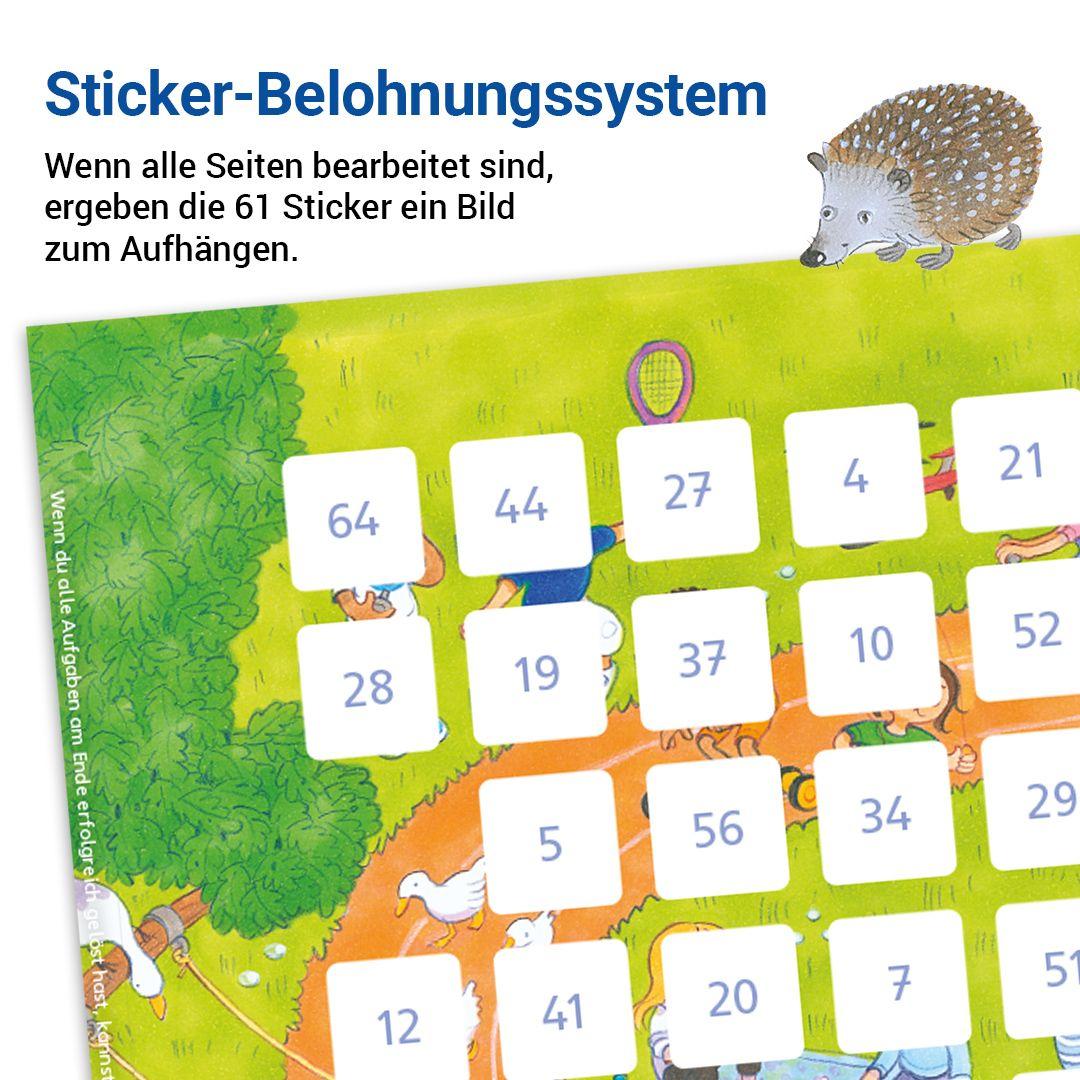 Beispielinhalt (Bild) Das Förderheft Deutsch 2