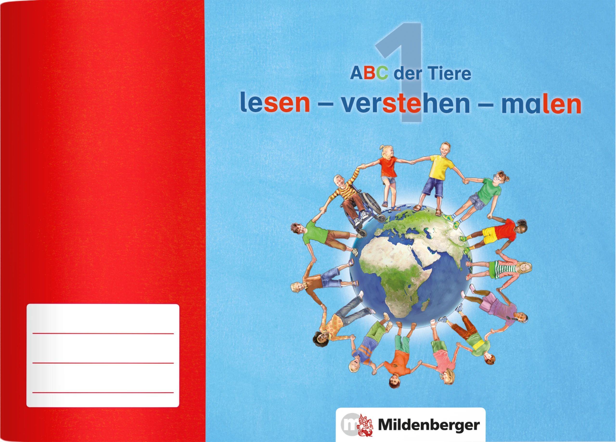 Vorderes Coverbild ABC der Tiere 1 · lesen - verstehen - malen