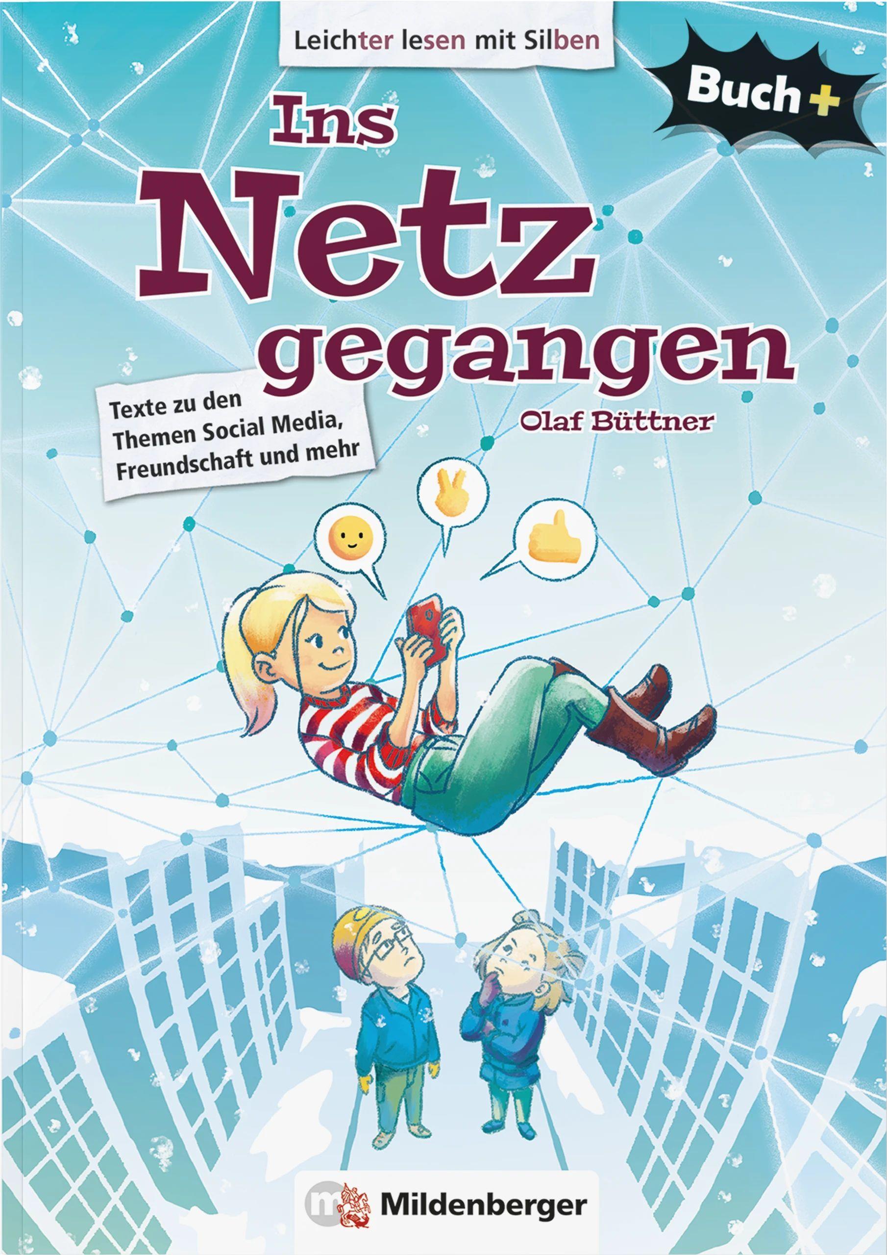 Vorderes Coverbild Buch+: Ins Netz gegangen - Schülerbuch