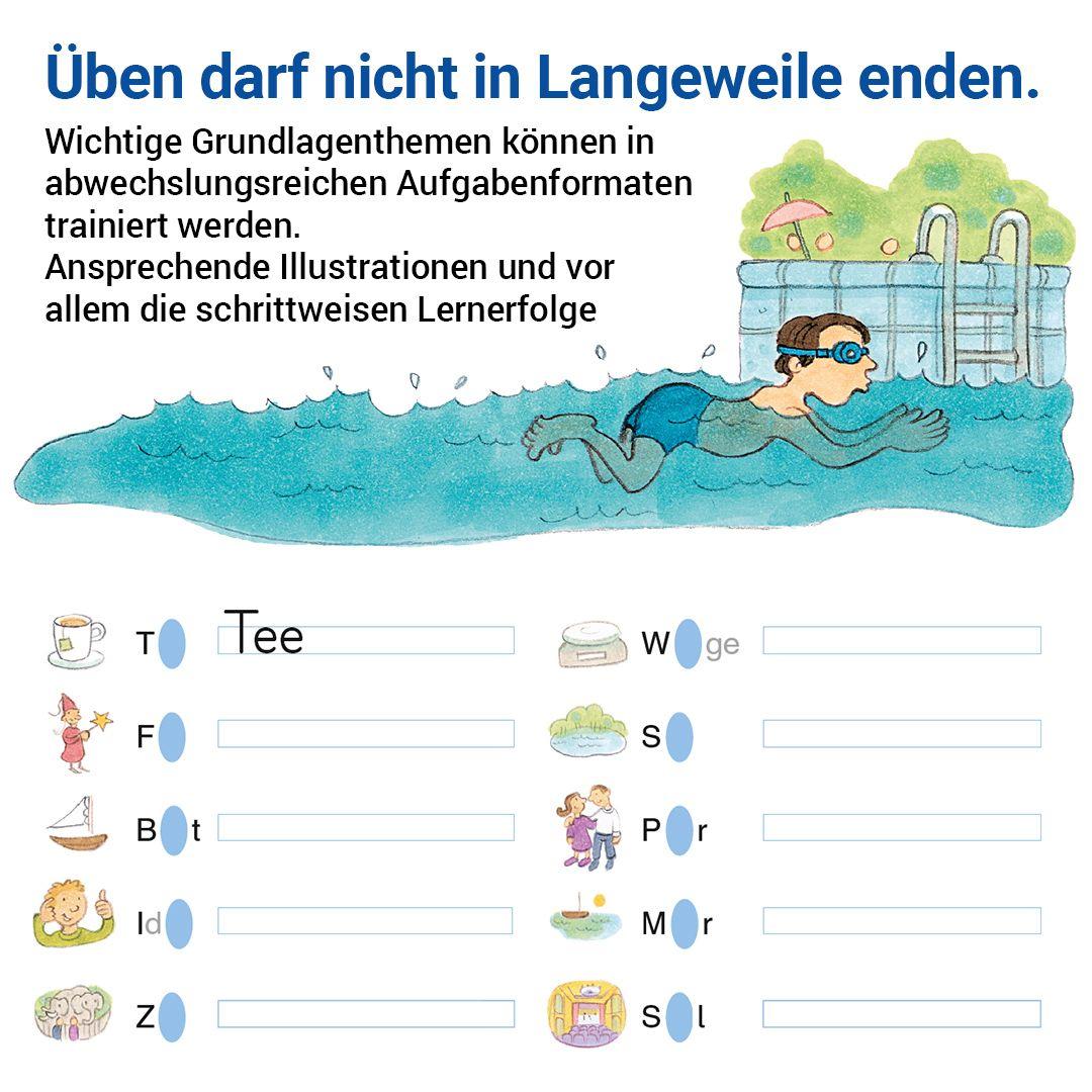 Beispielinhalt (Bild) Das Förderheft Deutsch 3