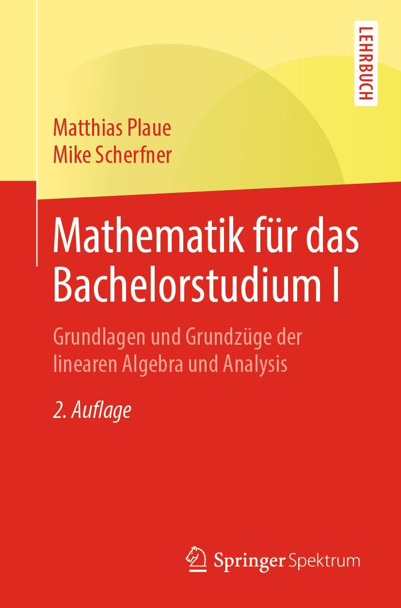 Vorderes Coverbild Mathematik für das Bachelorstudium I
